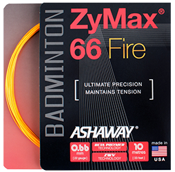 Ashaway ZyMax 66 Fire Badminton String - skylarsunsports.com