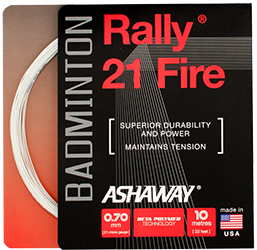 Ashaway Rally 21 Fire Badminton String - skylarsunsports.com