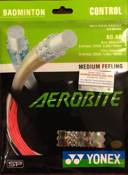 Yonex BG AB (Aerobite) Badminton String - skylarsunsports.com