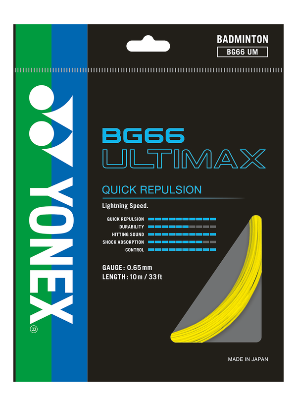 Amazon.com : Yonex BG-66 Ultimax Badminton String 200m Reel