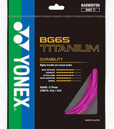 Yonex BG 65 Ti Badminton String