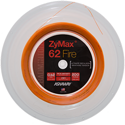 Ashaway ZyMax 62 Fire Badminton String In Reel - skylarsunsports.com