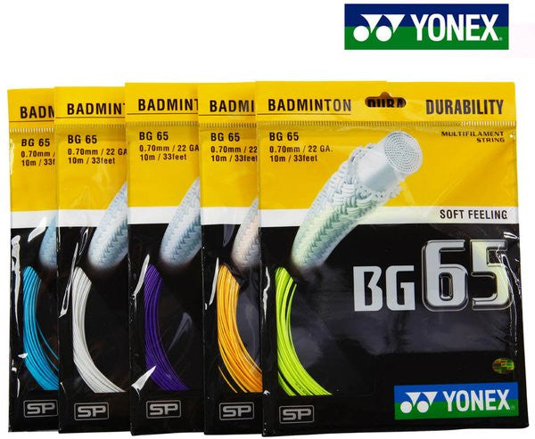 Yonex BG 65 Badminton String - skylarsunsports.com