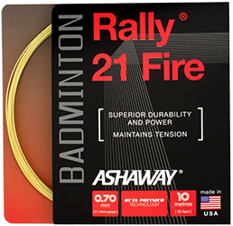 Ashaway Rally 21 Fire Badminton String - skylarsunsports.com