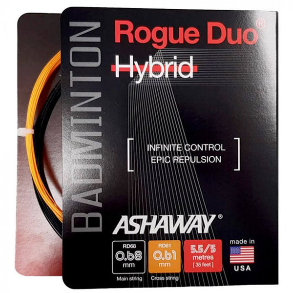 Ashaway Rogue Duo Hybrid Badminton String
