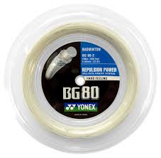 Yonex BG 80 Badminton String - (200m) Reel - skylarsunsports.com